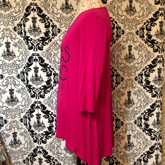 Tres Chic Amour Pink Dress / Tunic - Picture 5 of 8